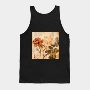 Flowers - amber colors Tank Top